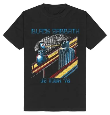 Produktbild von Black Sabbath T-Shirt Herren US Tour 1976 schwarz S