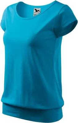 Image de T-shirt T-shirt City turquoise