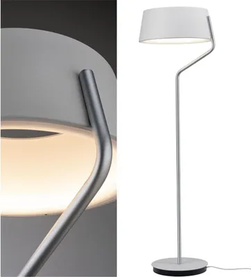 Obrázok produktu pre PAULMANN Belaja 79721 LED stojacia lampa 22 W teplá biela EEK: LED (A++ - E) chróm (matná), biela