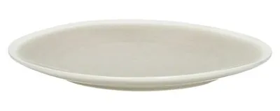 Productafbeelding van Pomax dessertbord voor biscotti, porselein, grijs/beige, Ø 20 x H 2 cm