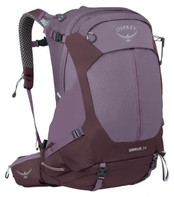 Immagine prodotto di Zaino da trekking OSPREY Sirrus 34 da donna, viola, 34 L