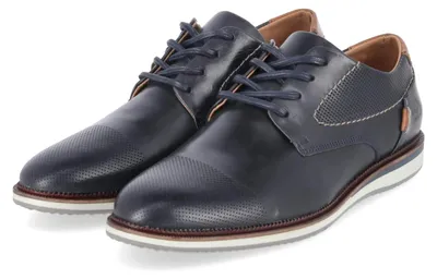 Produktbild von Bullboxer Herren Halbschuhe Blau Leder Größe: 45