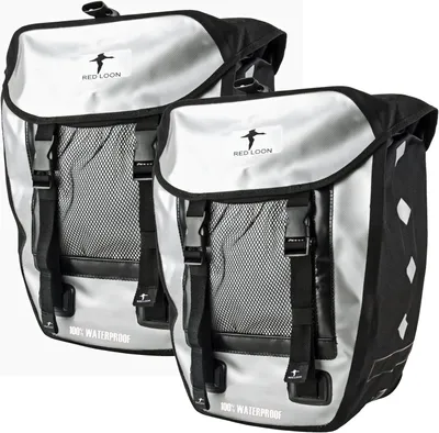 Produktbild von 2x Red Loon Pro Packtasche Plane Gepäckträgertasche Hecktasche wasserdicht