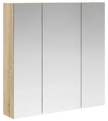 Obrázek produktu pro vidaXL Zrcadlová skříňka do koupelny Sonoma-dub 70 x 14,5 x 70 cm
