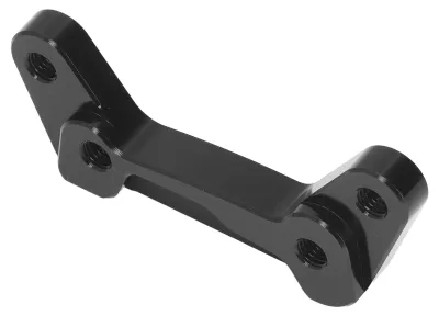 Zdjęcie produktu dla Aluminiowy adapter tylnego zacisku hamulcowego do motocykla z śrubami – zamiennik do Vespa GTS GTV300, czarny