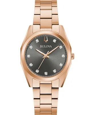 Obrázek produktu pro Hodinky Bulova 97P156 CYRKONIE růžové zlato