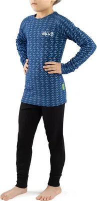 Produktbild von Viking Nino Funktionsunterwäsche-set Blau 104-116 cm Junge Blau 104-116 cm