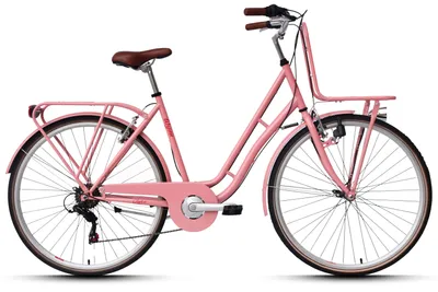 Produktbild von WYNN Cityrad 28 Zoll CTY1.0 rosa Rahmenhöhe 51 cm Damen 6 Gänge V-Brake