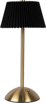 Produktbild von Clayre & Eef Tischlampe 14x31 cm Schwarz Metall