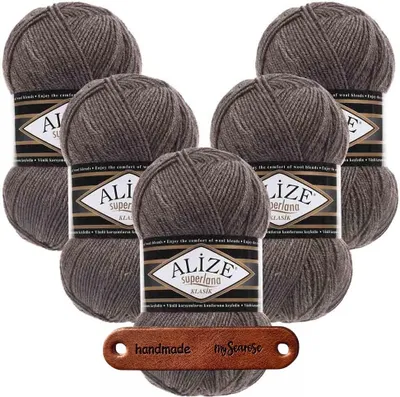 Produktbild von 5 x ALIZE Superlana Klasik 240 mit Label