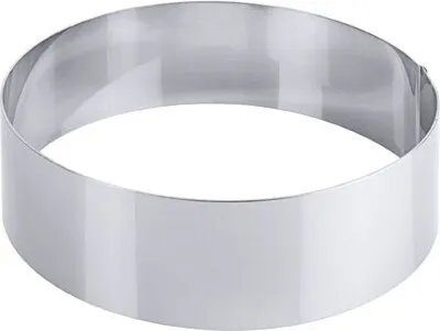 Produktbild von Tortenring, Tortenform, Edelstahl, 12-20 cm Ø, auslaufender Rand : 20 cm Variante: 20 cm