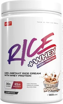 Produktbild von VAST Rice + Whey (900g) Natty Nougat - Funktionelle Lebensmittel - Eiweißhaltige Lebensmittel