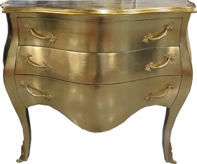 Produktbild von Casa Padrino Barock Kommode Gold 100 cm - Antik Stil Möbel - Kommoden Schubladen Schrank