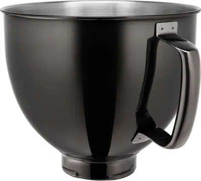 Produktbild von Kitchenaid Rührschüssel 5KSM5SSBRB Metallschüssel RADIANT BLACK Schwarz-Hochglanz