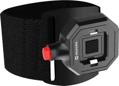 Produktbild von Sportarmband mit Easy Lock Adapter Sichere Befestigung Swissten – Schwarz