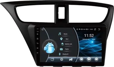 Produktbild von Autoradio mit Bluetooth und CarPlay für Honda Civic 9 (2012–2017) – Kompatibel mit Apple und Android – Stereoanlage – Navigationssystem – 2 GB RAM, 32 GB interner Speicher