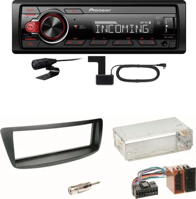 Produktbild von Pioneer MVH-330DAB Bluetooth DAB Einbauset Toyota Aygo Citroen C1 Peugeot 107