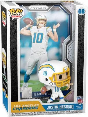 Produktbild von Funko POP! NFL Trading Cards - Sammelfigur - Justin Herbert #08 / Los Angeles Chargers