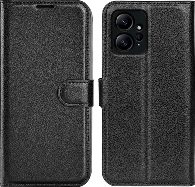 Produktbild von Xiaomi Redmi Note 12 4G Hülle - Coverup Klapphülle - Schwarz