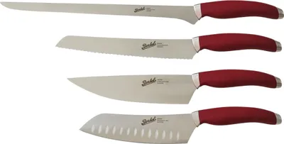 Produktbild von BERKEL Teknica 4er-Set Kochmesser Rot