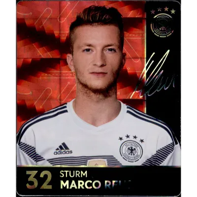 Image de 32 - Marco Reus GLITZER - Carte de collection REWE WM18