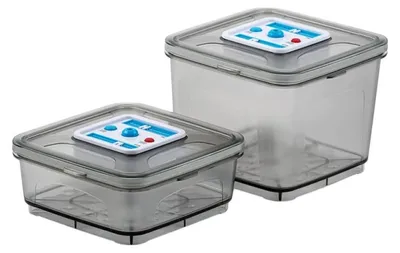 Zdjęcie produktu dla 2 pojemniki do pakowania próżniowego Stollar the VacuumFresh SAT60