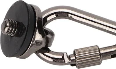 Immagine prodotto di 2 viti metalliche a montaggio rapido da 1/4 di pollice e set di ganci per tracolla per fotocamera SLR per uso esterno