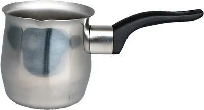 Produktbild von Mokkakanne | Mokka-Kocher | Türkischer Kaffee Kanne | Kaffebereiter | Edelstahl | Ausgussnase | Kunststoffgriff | Für 1-2 Tassen