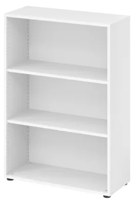 Produktbild von bümö basic Aktenregal - 3 Ordnerhöhen - Nachbildung: Weiß