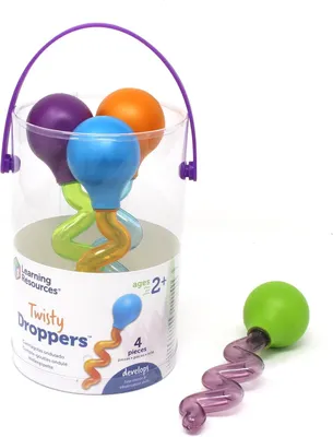Zdjęcie produktu dla Zestaw "Twisty Druppelaars" - 4 sztuki - Materiały edukacyjne
