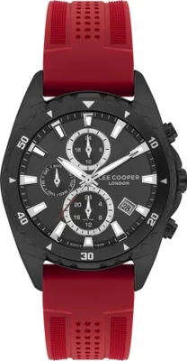 Produktbild von Herrenuhr LEE COOPER LC07527.658 in Rot - ein modisches Geschenk.