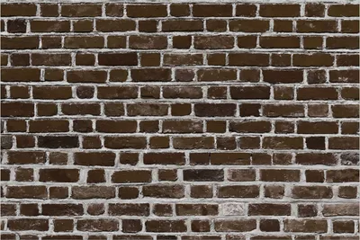 Produktbild von Wallario Premium Glasbild, freischwebende Optik, kräftige Farben, Größe 90 x 60 cm Motiv Ziegelsteinwand in braun - Backsteine