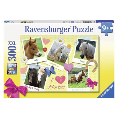 Obrázek produktu pro Ravensburger - Puzzle 300 dílků - Moji oblíbení koně