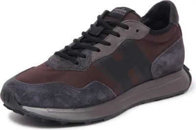 Produktbild von 0702AU sneaker uomo HOGAN H601 Mann Schuhe braun/blau
