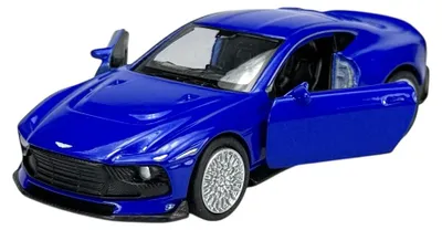 Immagine prodotto di Welly, Aston Martin Valour, colore blu, scala 1:34, modello in metallo, nuovo, confezione originale, codice prodotto 43861