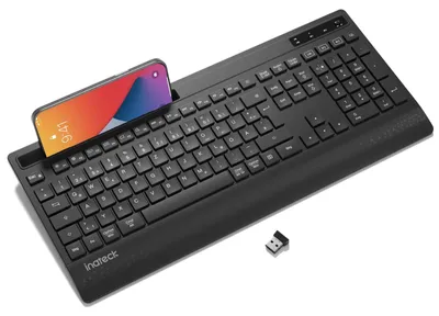 Produktbild von Ergonomisches Tastatur Kabellos Funktastatur QWERTZ in voller Größe
