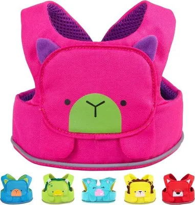 Productafbeelding van Praktische kinderriem en loopgordel voor peuters - Veiligheidsharnassen voor baby's en kleuters