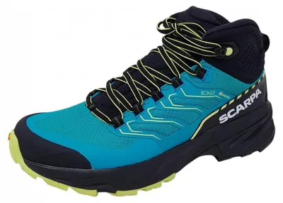 Produktbild von Scarpa RUSH 2 MID GTX WOMAN, Weiblich, Erwachsener, Blau, Limette, 345 g