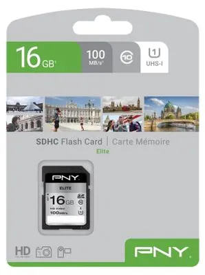 Immagine prodotto di PNY Elite - Scheda di memoria flash - 16 GB - UHS-I U1 / Classe10