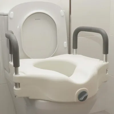 Immagine prodotto di Alza WC per adulti con braccioli regolabili
