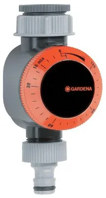 Productafbeelding van Gardena Watertimer | mechanisch | 5-120 min | automatische stop | kraanaansluiting 3/4 en 1 inch