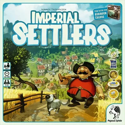 Produktbild von Pegasus Imperial Settlers, Brettspiel, Strategie, 10 Jahr(e), 45 min