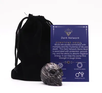Productafbeelding van Gema Calavera Pequeña - Amethist - 40x30x28 mm