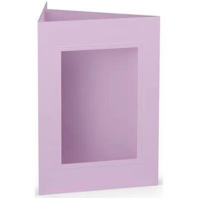Produktbild von Passepartoutkarte B6 eckig orchidee