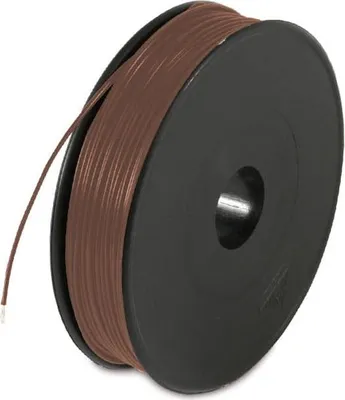 Produktbild von RAUTRONIC Schaltdraht YV, 0,5 mm, 25 m, braun