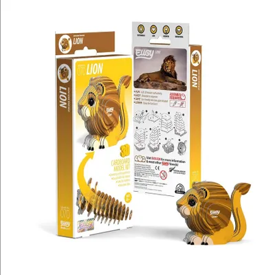 Obrázek produktu pro Eugy Lion, 24 kusů, Zvířata, 6 rok/roky