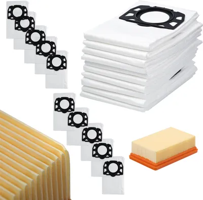 Produktbild von 10 Vrecko + filter pre vysávač Kärcher WD6 WD4 WD5 MV4