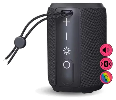 Image de BALDERIA Smart Fire (noir) – Enceinte Bluetooth