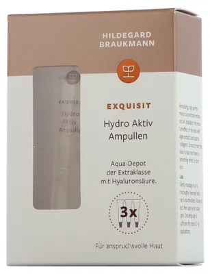 Produktbild von Hildegard Braukmann Exquisit Hydro Aktiv Ampullen (3 x 5 ml)