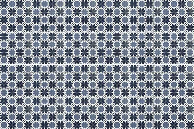 Produktbild von Fliesenaufkleber 15x15 cm – 24 Stück – Selbstklebend – Wasserfest – Pflegeleicht – Hitzebeständig – Für Küche & Bad – Winzige Blumen in einem Mosaik